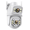 thumbnail image 1 of Cámara de seguridad Wifi exterior BLOOSOM 8MP 360° con doble lente, 1 of 6