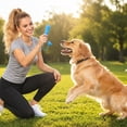 thumbnail image 5 of Interactive Dog Toys, Dog Dental Chew, Puppy Chew Toys for Oral, Rubber Chew Toys for Dogs, 4X2 in 1 Pc Nubby Spiky Quick Brushing Dog Oral Bite Stick with Attached Tug Strap for, 5 of 8