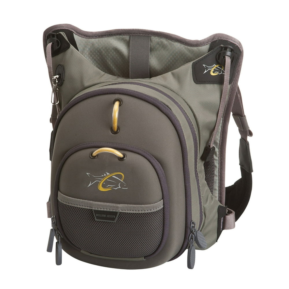 William Joseph Access Fly Fishing Chest Pack Bag Fly Port