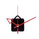 thumbnail image 1 of EeaseMX Kits de movimiento de reloj de cuarzo con gancho, mecanismo de reloj de pared silencioso, piezas de reparación (sin batería, núcleo de reloj y 3 agujas), 1 of 8