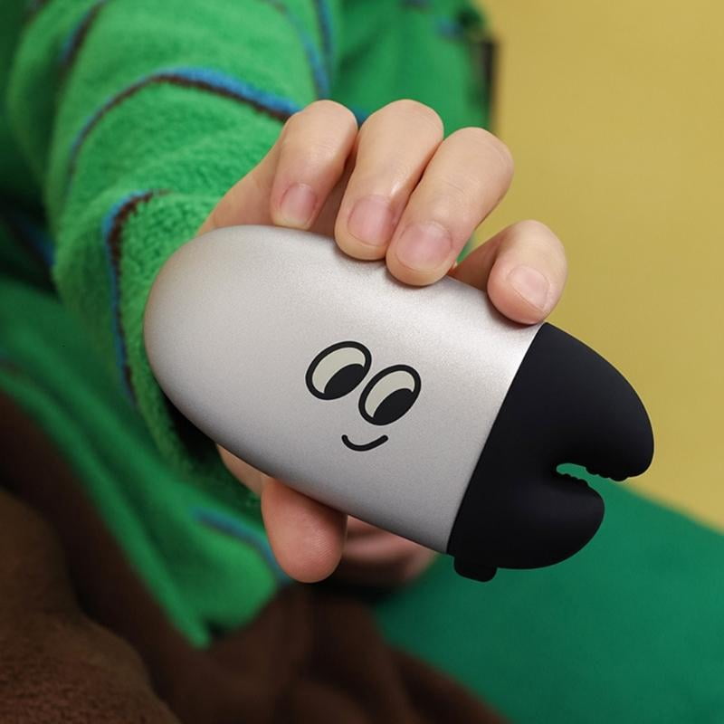 ANXPTIME Adjustable 3 Temperature Hand Warmer with Double-sided Heating Design