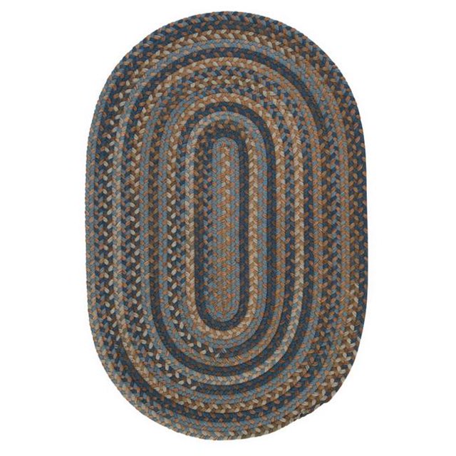 Colonial Mills Rug OH58R096X132 Oak Harbour - Laguna 8 ft. x11 ft. Braided Rug