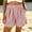 Pink, variant on BUIGTTKLOP Women's Sweat Shorts Casual Drawstring Shorts Comfy High Waisted Workout Lounge Shorts with Pockets