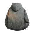 thumbnail image 5 of Men's Lined Hooded Outdoor Casual Style Coat For Autumn And Winter, 5 of 5