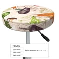 thumbnail image 4 of Naloa Cute Vegetables Round Bar Stool Cushion Cover 12-14 inch, Fits Kitchen, Office, Restaurant Chairs - 13 inch, 4 of 7