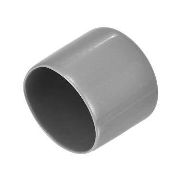 4pcs Rubber End Caps 35mm End Cap Screw Thread Protectors Light Gray