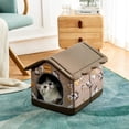 thumbnail image 4 of Caseta interior para perros Jiupety, tamaño S, para perros y gatos pequeños, 4 of 6