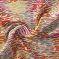 thumbnail image 2 of Ella Finley 70344 April Showers Indoor & Outdoor Reversible Wicker Loveseat Cushion, Orange, 2 of 2