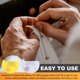 thumbnail image 4 of 10 Piezas Herramientas de Costura con Bloqueo de Puntadas de Borde, Herramienta de Costura DIY para Acolchado con Guía para el Pulgar, para Costuras Rectas y Curvas de 3 mm., 4 of 5