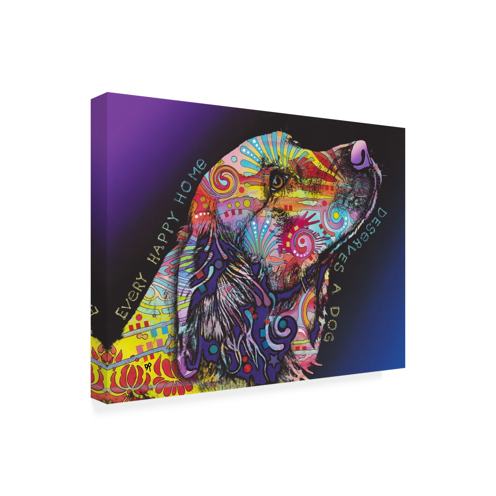 Trademark Fine Art 'Every Happy Home' Canvas Art by Dean Russo