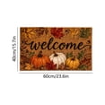 thumbnail image 4 of ICQOVD Thanksgiving Pumpkin Doormat Coir Non Slip Fall Welcome Mat Heavy Duty Natural Coconut Fiber Entrance Rug for Front Door Patio Indoor Outdoor, 4 of 8