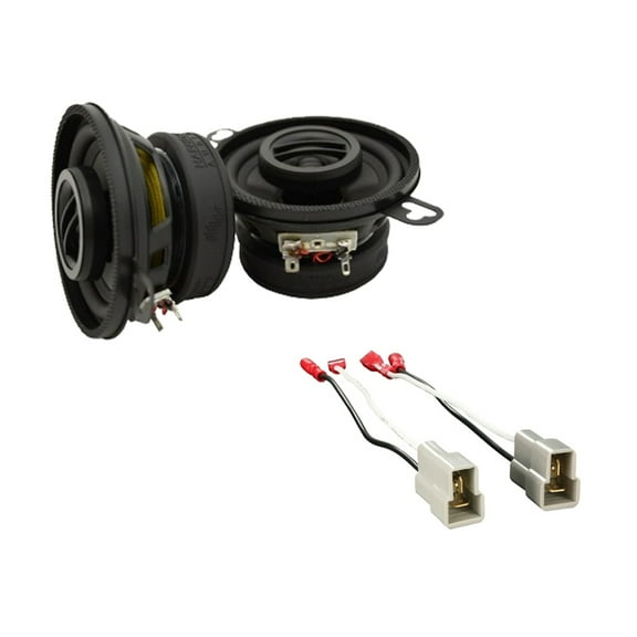 Fits Volkswagen Corrado 1990-1993 Front Dash Replacement Harmony HA-R35 Speakers