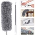 thumbnail image 1 of One pole multi-head dusting duster, ceiling sweeping brush, microfiber dust collector, telescopic dust collector, 1 of 4
