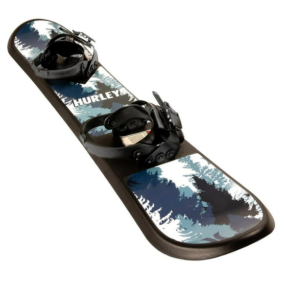 Hurley Planche à Neige Débutant Imprimé 48 Pouces avec Fixations Bleu