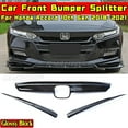 thumbnail image 2 of Accord Front Bumper Grill Glossy Black Sport Style Racing Car Grill Body Kit For Honda Accord 10th Gen 2018-2021 Car Accessories, 2 of 6