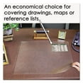 thumbnail image 5 of Second Sight Clear Plastic Desk Protector, with Hinged Protector, 21 x 17, Clear | Bundle of 10 Each, 5 of 7
