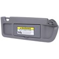 thumbnail image 2 of AUTOMUTO fit for 2006 2007 2008 for Honda Civic Atlas Gray Right Passenger Side Sun Visor Assembly Windshield Sun Visor Mirror with T10 LED Bulbs, 2 of 5