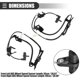 thumbnail image 5 of Ofertas Únicas 1 Par de Sensores de Velocidad de Rueda ABS Delantero Izquierdo y Derecho para Toyota Camry 2002-2006 No.8954233070/8954333070, 5 of 7