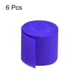 thumbnail image 3 of Uxcell Crepe Paper Streamer 32ft Long 1.37 Inch Wide, Dark Blue 6 Pack, 3 of 5