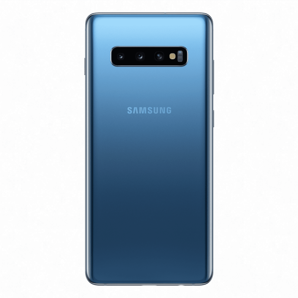 Restored SAMSUNG Galaxy S10 G973U 128GB, Prism Blue Fully Unlocked