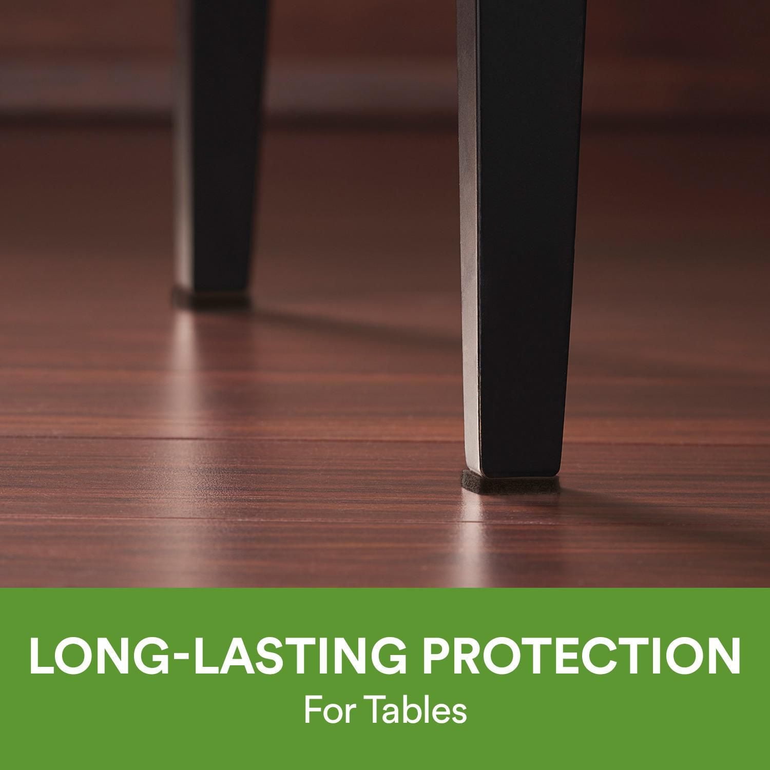 Scotch® Round Felt Pads, SP827-NA, brown, 2 in (5.08 cm), 6 per pack