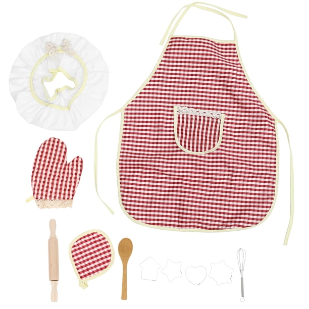 1 conjunto de niños herramientas básicas para hornear divertidos juguetes de rol juguetes utensilios de cocina