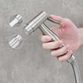 thumbnail image 2 of Stainless steel manual bidet sprayer, bidet sprayer only, water toilet cleaning accessories, 2 of 5