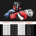 thumbnail image 4 of fashionhome Gants d'Entraînement de Boxe pour Hommes et Femmes, 12oz Rouge, 4 of 9