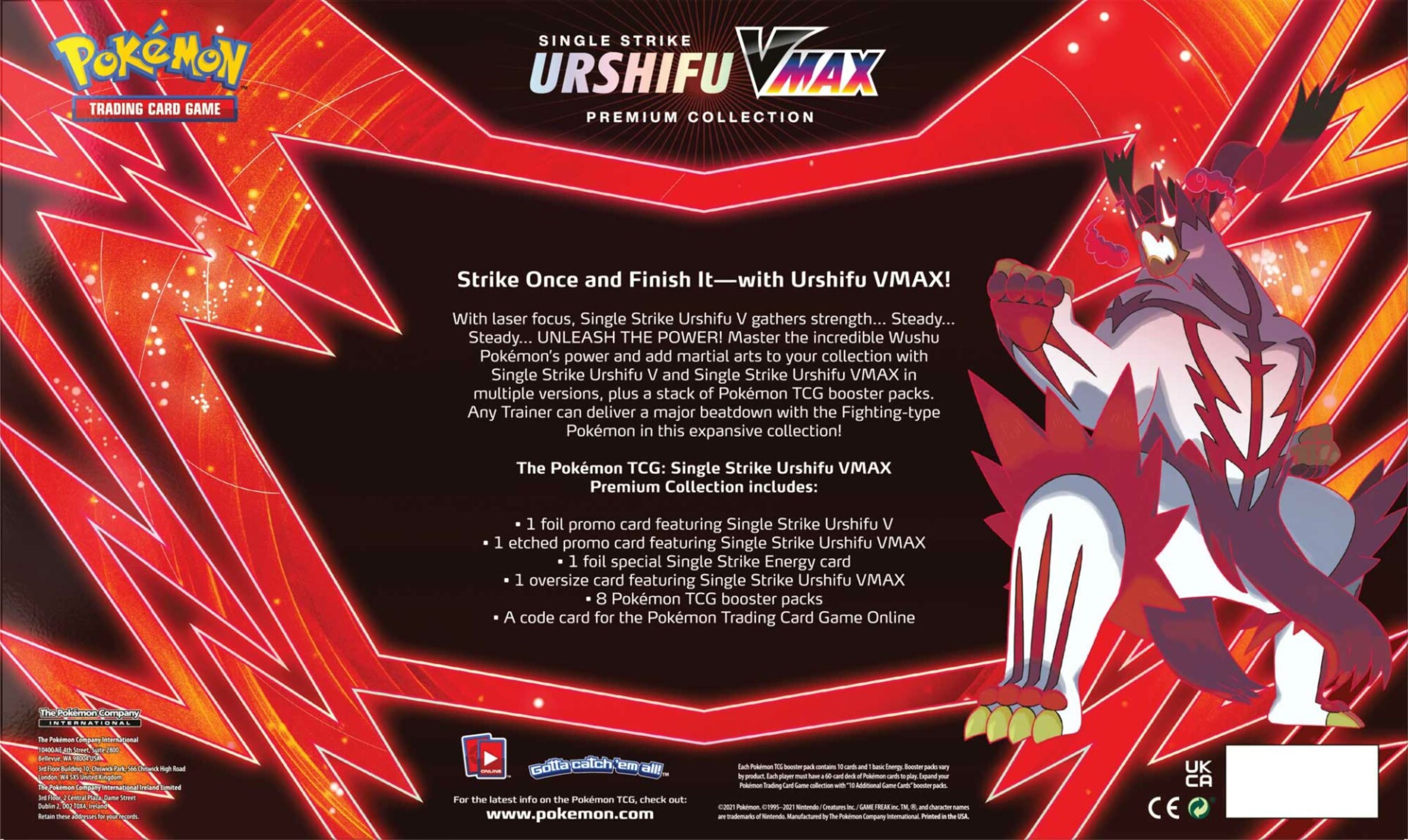 Pokemon Single Strike Urshifu VMAX Premium Box - image 2 of 4