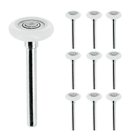 

ABN Garage Door Rollers Nylon Garage Door Wheels Replacement White 10-Pack