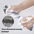 thumbnail image 4 of Toalla exfoliante para ducha ZIVWAGX de 122 cm, 2 en 1, con exfoliador, 4 of 7