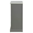 thumbnail image 3 of ACME Swart Storage Cabinet in White and Gray, 3 of 8