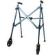 thumbnail image 1 of Andador Stander Wonder, ligero y plegable, ahorra espacio y es ideal para adultos y personas mayores. Andador compacto con ruedas de 6 pulgadas y deslizadores para mayor movilidad, color azul cobalto., 1 of 5