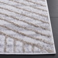 thumbnail image 3 of SAFAVIEH Maya Sheldon Geometric Striped Runner Rug, Ivory/Beige, 2' x 8', 3 of 10