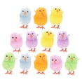 thumbnail image 3 of Miangastore 12pcs Mini Chicks Easter Mini Fluffy Chicks Plush Chicken Figures Easter Cake Decorations, 3 of 8
