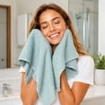 thumbnail image 4 of WDOBM Reusable Washcloths, 13.3 X 29.1 In Soft Fast‑Dry Multi‑Purpose Bath Hand Towel, Highly Absorbent Quick Dry Machine Washable, Lightweight Sport Towels for Bathroom Salon, 4 of 6