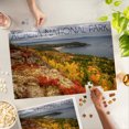 thumbnail image 2 of Lantern Press 1000 Piece Jigsaw Puzzle, Acadia National Park, Maine, Fall Scenery, 2 of 5