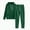 A02-Dark Green, variant on Womens 2 Piece Set Casual Tracksuit Running Sportswear Fashion Long Sleeve Pullover Tops Hoodies Sweatshirt Fall Winter Sets