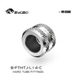 thumbnail image 4 of Bykski B-FTHTJ-L12/14/16 PC Water Cooling Hard tube Fittings Connector For OD12mm 14mm 16mm Acrylic PETG Tube Gold For OD16mm, 4 of 4