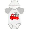 thumbnail image 3 of Inktastic Future Firefighter Cute Red Firetruck Boys or Girls Baby Bodysuit, 3 of 5