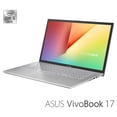 thumbnail image 1 of Laptop Asus VivoBook 17 X712J Intel Core i5 1035G1 RAM 12GB HDD 1TB 17.3" HD+ Silver X712JA212V17WN11, 1 of 8