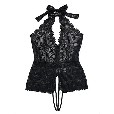 

Teddies Black Plus Size Sexy Lingerie (Women s)