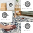 thumbnail image 2 of Entryway 2x3 Rug - Indoor Door Mat for Entryway, Non Slip Door Mat Indoor Entrance Throw Rug for Kitchen Bedroom, Blue, 2 of 4