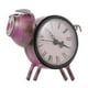 thumbnail image 3 of Reloj De Metal De La Hecho A Mano Con Números Exhibición Del Gato Decorativa Animal Estatuilla Reloj- Flamingo / Gato / Cerdo Baoblaze  Reloj de estatuilla de animales de hierro, 3 of 8