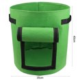 thumbnail image 7 of Lohuatrd Ergonomic Handle Design Potato Growing Bag Felt Non-woven Fabric Potato Tomato Bucket Plant Pot Vegetable Grow Bag, 7 of 7
