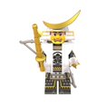 thumbnail image 2 of 8 Pcs Blocs de Construction Minifigurine Figurine Japanese Samurai Wm6090, 2 of 5