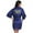 Blue, variant on Fashion Bathrobes for Women Silk Gold Glitter Kimono Robe Birthday Party Short Robes S-2XL