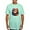 Teal Ice, variant on CafePress - Cute Cat Watercolor T Shirt - Men's Fitted T-Shirt