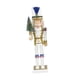 thumbnail image 5 of 2 figuras de cascanueces de madera para decorar fiestas navideñas. Azul, 5 of 9