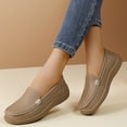 thumbnail image 4 of Willtoo Womens Loafers Casual Platform Slip-On Flats Comfortable Wide Toe Non Slip Walking Shoes for Daily Commute, 4 of 6